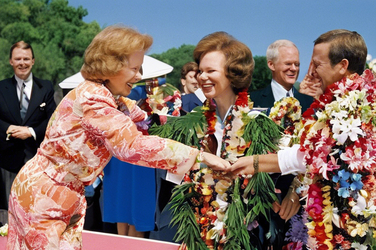 This week's fond memory of former first lady Rosalynn Carter, including lightheartedness, leis, and meaningful moments